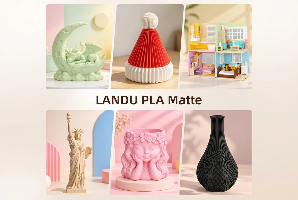 LANDU Matte PLA Filament 1.75mm 1kg