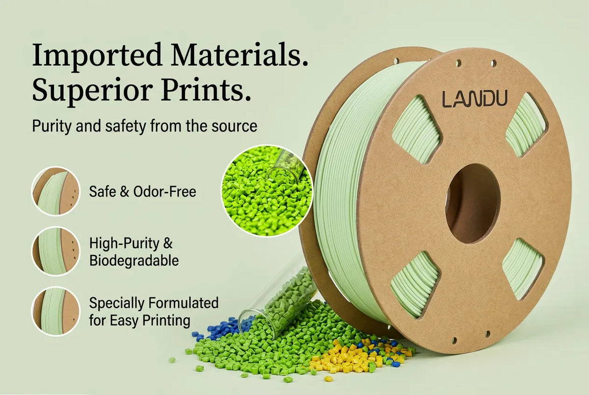 LANDU Matte PLA Filament 1.75mm 1kg