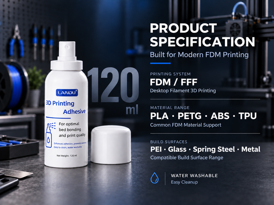LANDU 3D-Drucker-Haftspray 150ml