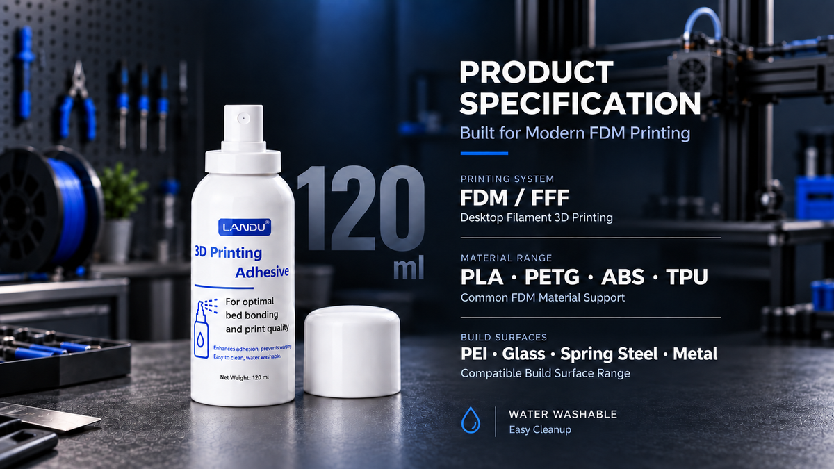 LANDU 3D-Drucker-Haftspray 150ml