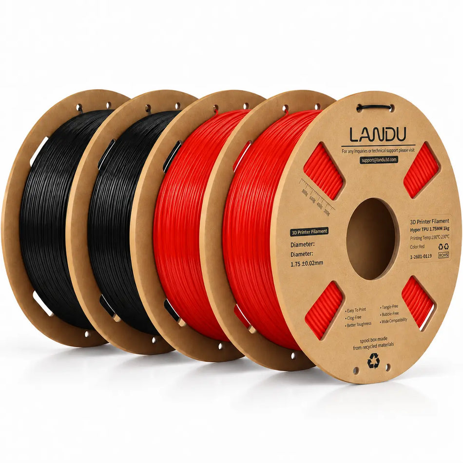 LANDU Hyper TPU 95A Filament 1.75mm 4 Pack