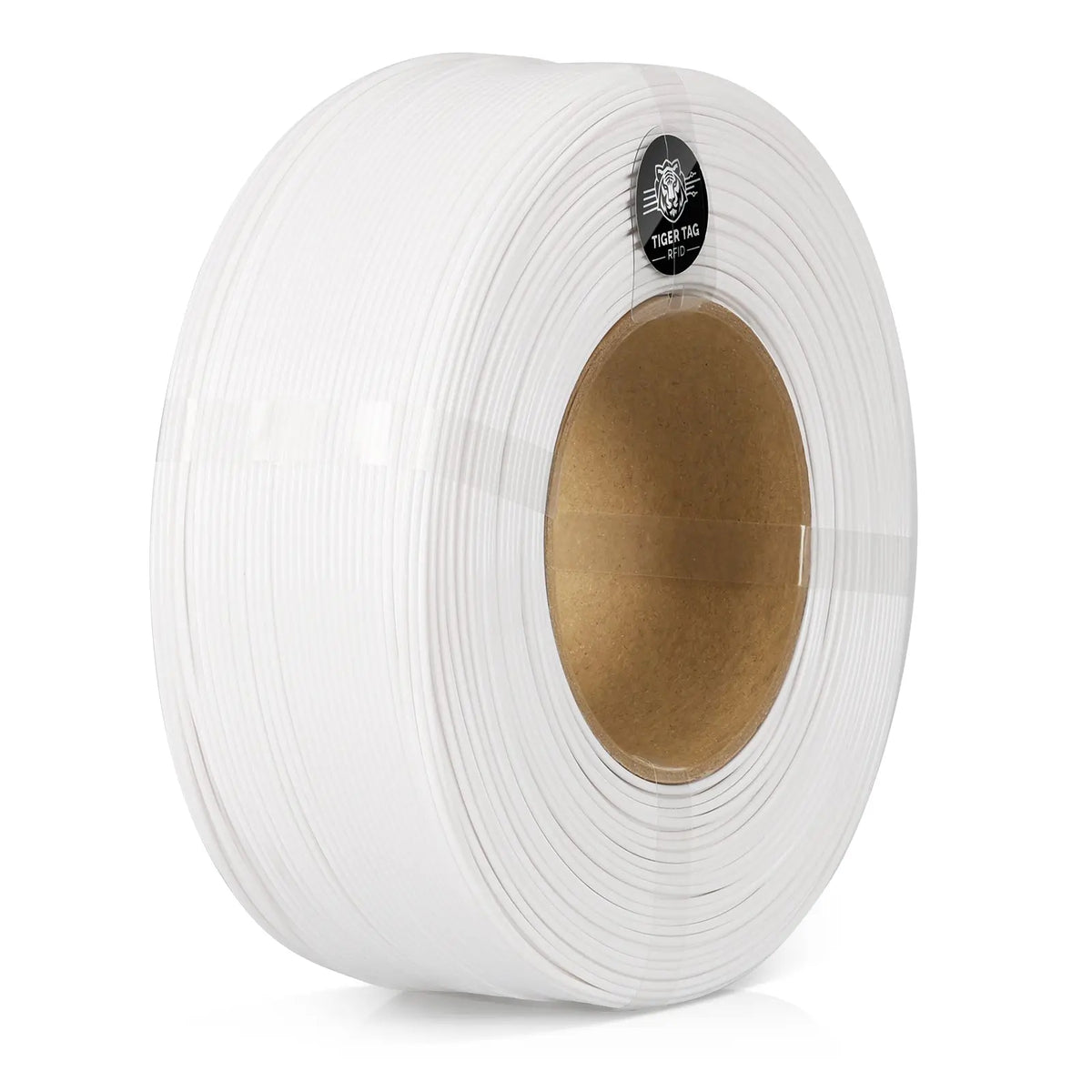 LANDU White Refill Hyper PETG 3D printer filament 1kg spool-less refill with smart RFID tag.
