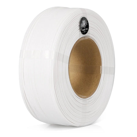 LANDU White Refill Hyper PETG 3D printer filament 1kg spool-less refill with smart RFID tag.