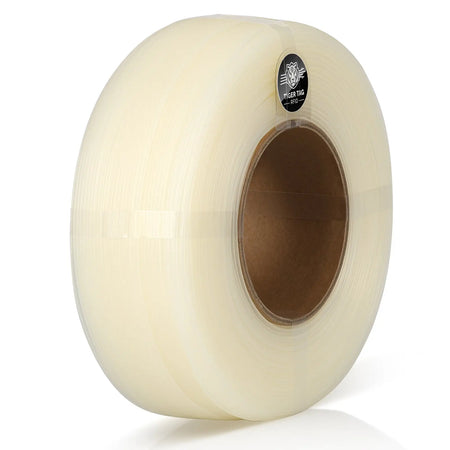 LANDU Transparent Refill PLA Basic 3D printer filament 1kg spool-less coil with smart RFID tag.