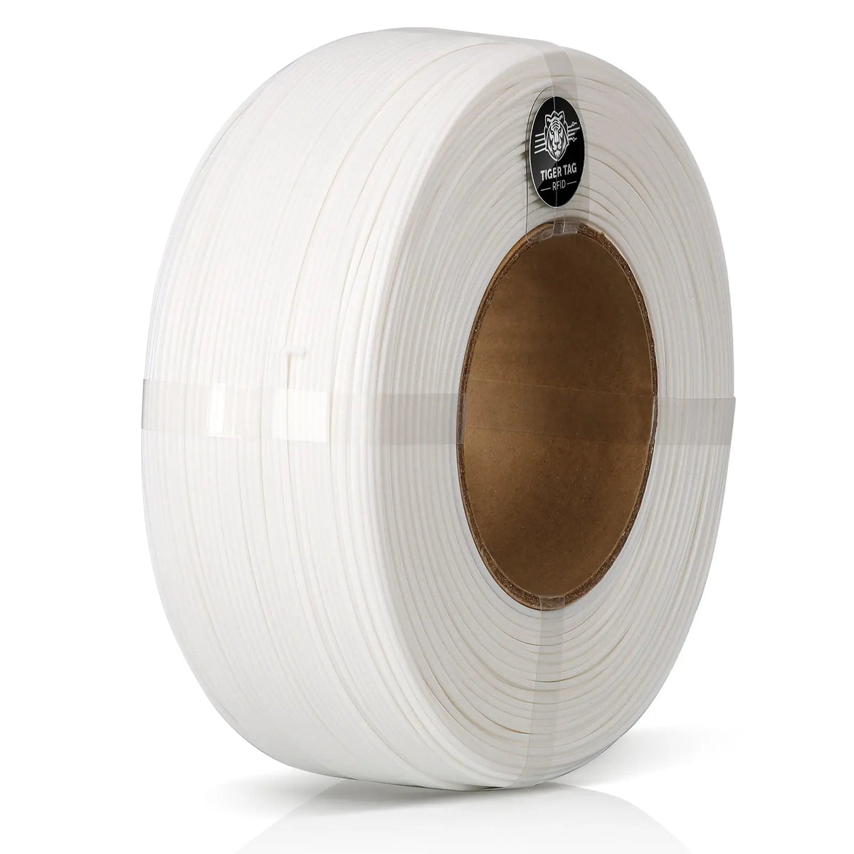 LANDU White Refill PLA Basic 3D printer filament 1kg spool-less refill coil.