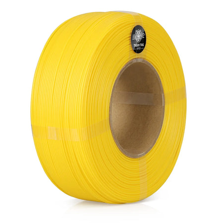 LANDU Yellow Refill PLA Basic 3D printer filament 1kg spool-less coil with Tiger Tag RFID.